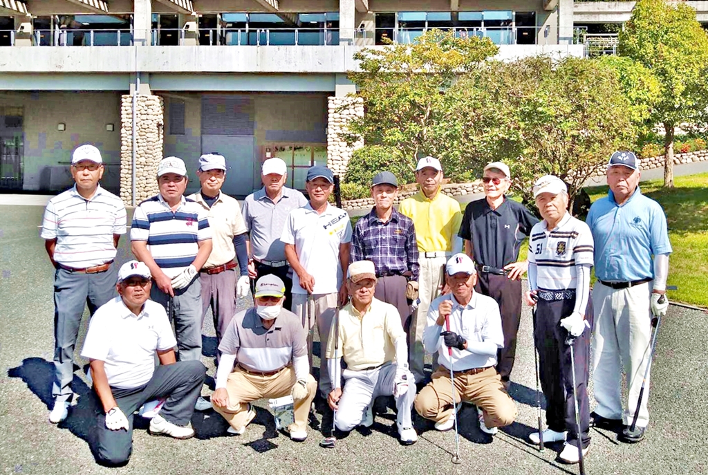 第112回洋友会洲本ゴルフクラブコンペ参加者一同