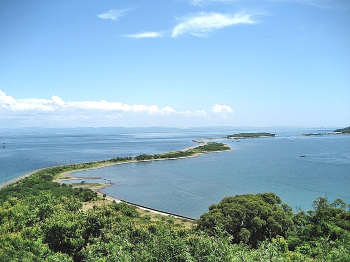 成ヶ島（展望台からの眺望）